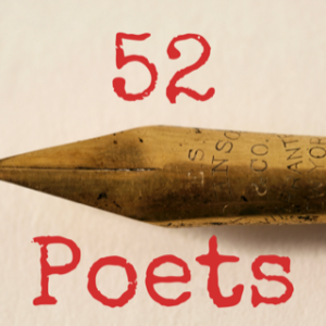 A fountain pen nib with the number 52 above it and the word 'Poets' below it